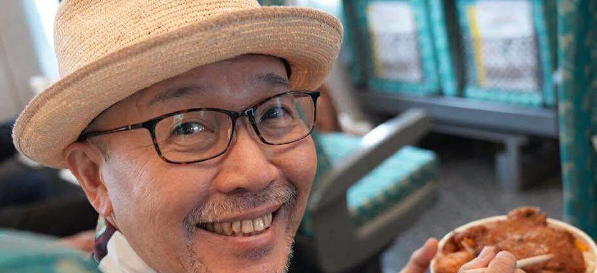 「ロケ先で日本酒をご馳走になった」